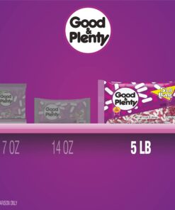 GOOD & PLENTY Licorice Fat Free, Candy Bulk Bag, 5 lbs 15 71u0bB9TCL