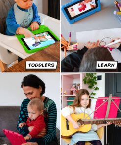 Official Cooper Dynamo Case for iPad Mini 6 Case Kids, iPad Mini 6th Generation Case for Kids | Rugged Foam, Magic Handle, Stand, Pencil Holder & Charger, Eco-Mailer iPad mini (6th generation) Candy Blue 15 71u12JxnNQL