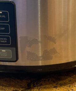 Crock-Pot 7 Quart Portable Programmable Slow Cooker with Timer and Locking Lid, Stainless Steel 55 71u1QbW9GyL