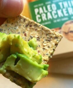 Julian Bakery® Paleo Thin® Crackers | Salt & Pepper | USDA Organic | Gluten-Free | Grain-Free | GMO Free | Low Carb | 3 Pack Salt&Pepper 3 Pack 8.4 Ounce (Pack of 3) 5 71u1xfFWEnL