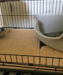 PET MAGASIN Cat Litter Mat (2-Mat Set) - Soft and Durable Pet Litter Mats for Cats, Dogs, and Puppies - One Big (24.5'' x 16.5'') and One Small (15.5'' x 12.5) Medium 32 71u2SYEkyL