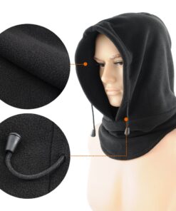 Anomasu Tactical Heavyweight Balaclava Outdoor Sports Mask Medium Black 13 71u2mzZtlVL