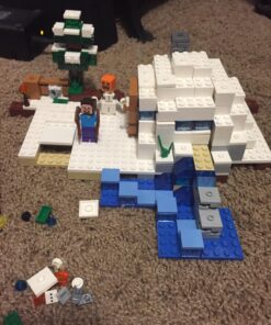 LEGO Minecraft The Snow Hideout 21120 Minecraft Toy 29 71u3JOBSxJL