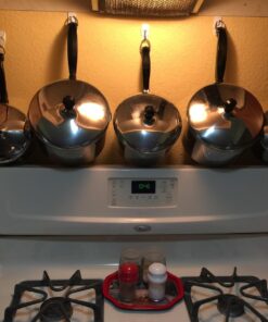 Farberware Classic Stainless Steel 2-Quart Mirror Satin Covered Saucepan, Silver Saucepot w/ Regular Lid (2 Quart) 25 71u4i4YtMZL