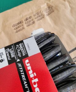 Uniball Jetstream 101 12 Pack, 1.0mm Medium Black, Wirecutter Best Pen, Ballpoint Pens, Ballpoint Ink Pens | Office Supplies, Ballpoint Pen, Colored Pens, Fine Point, Smooth Writing Pens 24 71u4tYhyDrL