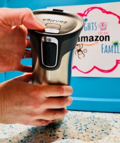 Contigo West Loop Stainless Steel Vacuum-Insulated Travel Mug with Spill-Proof Lid, Keeps Drinks Hot up to 5 Hours and Cold up to 12 Hours, 20oz Steel 61 71u6U5IEfL