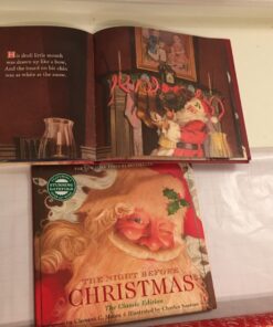 The Night Before Christmas Hardcover: The Classic Edition, The New York Times Bestseller (Christmas Book) 40 71u6mUBHZLL