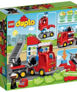 LEGO DUPLO Town Fire Truck 10592 Buildable Toy for 1-4Year-Olds 17 71u7MGw16HL