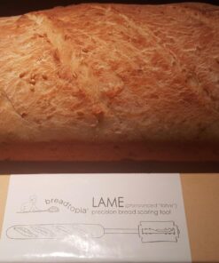 Breadtopia Bread Lame with 5 Blades & Storage Box | Premium Lame Bread Tool | Bread Lame Dough Scoring Tool | Perfect as a Sourdough Scoring Blade | Ideal Gifts for Bakers | 31 71u7NeNOeIL