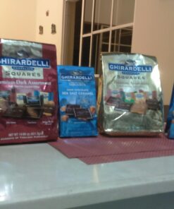 Ghirardelli Chocolate Company Dark Chocolate Squares Assortment, Mother's Day Chocolate, 14.86 Oz. Bag 27 71u7ZZVjUL