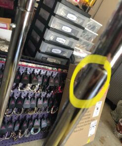 DecoBros Supreme Commercial Grade Double Rail Garment Rolling Rack, Chrome Finish 22 71u8ibMfdxL