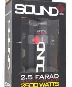 SoundBox 0 Gauge Amp Kit Amplifier Install Wiring & 2.5 Farad Digital Capacitor- 2500 Watts Peak Power Rating, Amp Kit- 5500 Watt Peak Power Rating 21 71u9Dl22nlL 1