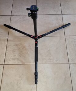 Neewer Carbon Fiber 66 inches/168 centimeters Camera Tripod Monopod with 360 Degree Ball Head,1/4 inch Quick Shoe Plate,Bag for DSLR Camera,Video Camcorder,Load up to 26.5 pounds/12 kilograms 144 71u9Kl8IpUL