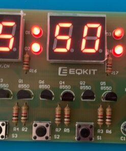 IS Soldering Project Clock, Icstation 6-Bit Digital Clock Soldering Kit DIY Soldering Practice for School Science Projects Student STEM Learning Teaching 67 71u9LPBM3cL