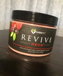 KaraMD Revive Reds - Superfood Powder Supplement for Inflammation & Natural Energy - with Shilajit, Antioxidants & Polyphenols - Mixed Berry Flavor - 30 Concentrated Drink Mix Servings 1 19 71uACLna7lL