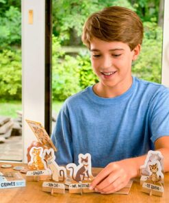 ThinkFun Cat Crimes Brain Game and Brainteaser, for Boys and Girls,1 player, Age 8 and Up - A Smart Game with a Fun Theme and Hilarious Artwork 41 71uADk8oRVL