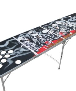 Bones Portable Beer Pong Table with Cup Holes 10 71uAGOYDX8L