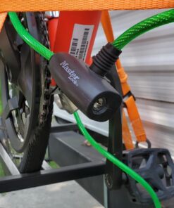 Master Lock 8127TRI Bike Lock Cables with Key, 3 Pack Keyed-Alike, Blue, Green, & Red, 6 ft. Long 23 71uAQ z9bL 2