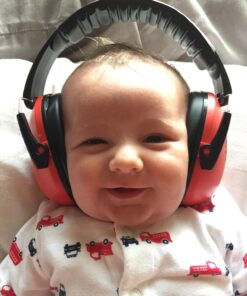 HEARTEK Noise Cancelling Headphones Kids Adult Earmuffs Shooting Ear Protection Glowing Red 43 71uAWMvZLmL