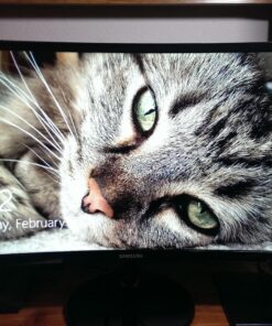 SAMSUNG LC24F390FHNXZA 24-inch Curved LED FHD 1080p Gaming Monitor (Super Slim Design), 60Hz Refresh Rate w/AMD FreeSync Game Mode 20 71uAjjAaKPL 2