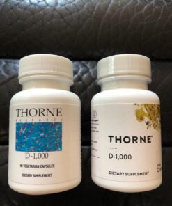 Thorne Vitamin D-1000 - Vitamin D3 Supplement - 1,000 IU - Support Healthy Bones, Teeth, Muscles, Cardiovascular, and Immune Function - Gluten-Free,Dairy-Free, Soy-Free - 90 Capsules 15 71uAnzOgpZL