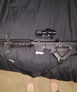 CVLIFE 4x32 Tactical Rifle Scope Red & Green &Blue Illuminated Reticle Scope with Fiber Optic Sight 41 71uBnM5aZJL