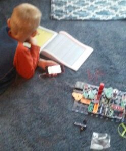 Snap Circuits LIGHT Electronics Exploration Kit | Over 175 Exciting STEM Projects | Full Color Project Manual | 55+ Snap Circuits Parts | STEM Educational Toys for Kids 8+,Multi Lights 19 71uBnlhwtzL