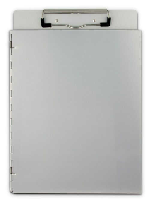 Saunders Recycled Aluminum Portfolio Clipboard – Letter Size File Holder with Privacy Cover. School Supplies