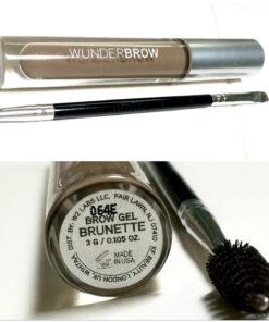 WUNDERBROW Waterproof Eyebrow Gel, Brunette, Vegan and Cruelty-Free 61 71uByIuTghL