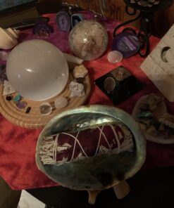 New Age Smudges & Herbs® 5 - 6 inches Premium Natural Abalone Shell &Wooden Stand~ Smudging, Cleansing Home, Meditation, Incense Holder, Home Décor, 100% Natural & Sustainable. 38 71uCasQilhL 2