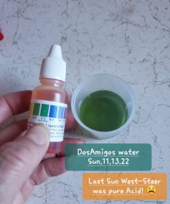 A2O Water - Made in USA, pH Test Liquid (WHT/100-125 Tests) 31 71uCoIVCPnL