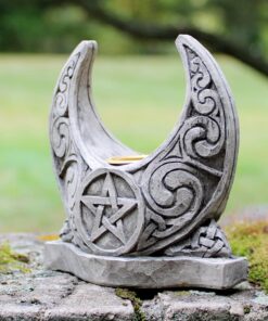 Moon Candle Holder Stone Finish 8 71uCtHzGWpL