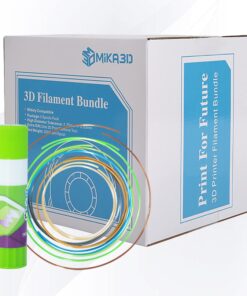 Shiny Silk Gold Silver Copper PLA Filament Bundle, 1.75mm 3D Printer Filament, Each Spool 0.5kg, 3 Spools Pack, with One 3D Printer Remove or Stick Tool MIKA3D 500g X 3 Silk Silver/Copper/Gold 31 71uDeI3iOTL