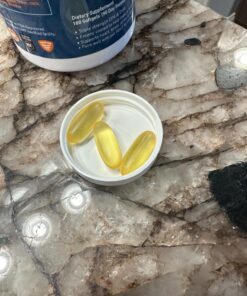 Dr. Tobias Omega 3 Fish Oil, 800 mg EPA 600 mg DHA Omega 3 Supplement for Heart, Brain & Immune Support, Absorbable Triple Strength Fish Oil Supplements - 2000 mg Per Serving, 180 Softgels 90 Servings 28 71uDv1sRvjL