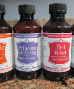 Lorann Oils Bakery Emulsion Bundle, Red Velvet Princess Cake Cream Cheese Pumpkin, 4 Fluid Ounce 21 71uE59Jn9VL