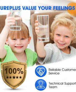 PUREPLUS 5 Micron 10" x 4.5" Whole House Sediment and Carbon Water Filter Replacement Cartridge for GE FXHTC, GXWH40L, GXWH35F, GNWH38S, Culligan RFC-BBSA, WRC25HD, PP10BB-CC, Pentek RFC-BB, 2Pack 2 Count (Pack of 1) 23 71uFTHorW5S 1