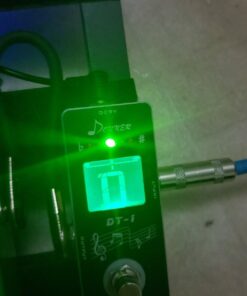 Donner Tuner Pedal, Dt-1 Chromatic Guitar Tuner Pedal with Pitch Indicator for Electric Guitar and Bass True Bypass Black Tuner 45 71uFW0uYgSL