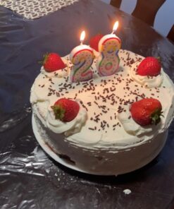 RFAQK 35PCs Cake Turntable and Leveler-Rotating Cake Stand with Non Slip pad-7 Icing Tips and 20 Bags- Straight & Offset Spatula-3 Scraper Set -EBook-Cake Decorating Supplies Kit -Baking Tools 29 71uG8sxDC4L