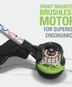 Greenworks Pro 80V Cordless Brushless String Trimmer + Leaf Blower Combo, 2Ah Battery and Charger Included STBA80L210 16" Trimmer + Blower (2.0Ah) 34 71uGQHbJYdL