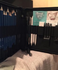 Premium Quality Sketch to Shade Art Supplies 37 Pcs Art Set | Includes Exclusive Drawing Tutorials Ready as Birthday Gifts, Holiday Gifts, Artist Gifts, Celebrations with Art Gifts for a Scetch Lover 37-Piece 43 71uGXiQM4FL