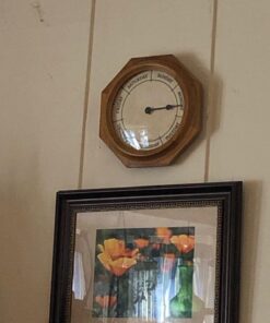 DayClocks Classic Day of The Week Wall Clock with Solid Wood Frame – Calendar Day Clock – Ideal Retirement Gift for Men & Women – Oak, 10" 10" 28 71uGZoLxcML 1