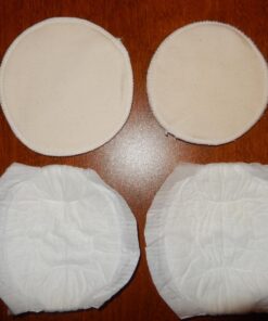 TL Care Twin Pack Nursing Pads Made with Organic Cotton, Natural Color, 12 Count 13 71uHh5W7fL