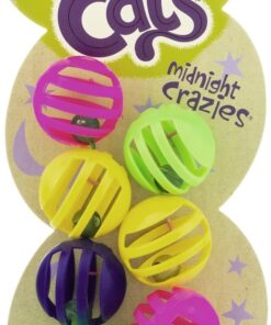 Hartz Just For Cats Midnight Crazies Cat Toy Balls - Assorted, for All Breed Sizes 23 71uIYGebWL