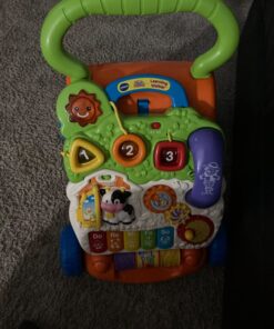 VTech Sit-to-Stand Learning Walker (Frustration Free Packaging) , Orange 22 71uJ68HFTL