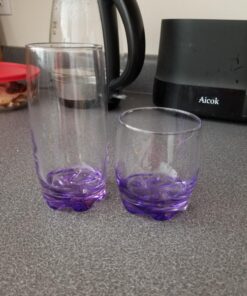 Vibrant Splash Water, Beverage Highball Glasses, 13.25 Ounce - Set of 6 1 37 71uJL408iuL