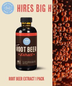 Hires Big H Root Beer Extract, Root Beer Soda and Dessert Syrup, 4 Fl Oz (Pack of 1) 4 Fl Oz (Pack of 1) 15 71uKBRgPZTL