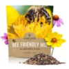 Bee Friendly Wildflower Seed Mix - Bulk 1 Ounce Packet - Over 7,500 Open Pollinated Seeds - Save The Bees! 1 Ounce Pouch