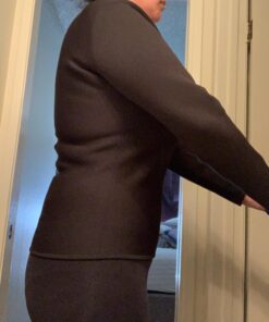 ValentinA Hot Thermo Slimming Long Shirt Workout Sweat Sauna Suit Neoprene Bodysuit Weight Loss Fat Burner for Women S-5XL XXL = US Size L 28 71uL67 SFpL