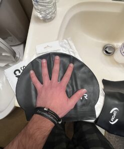 TYR Latex Swim Cap Black 19 71uLP2vppL