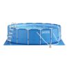 Intex 28241EH 15 Foot x 48 Inch Metal Frame Outdoor Above Ground Swimming Pool Set with Filter Pump, Ladder, Ground Cloth, and Pool Cover 15ft x 48in Metal Frame Pool 46 71uMAZwrkwL